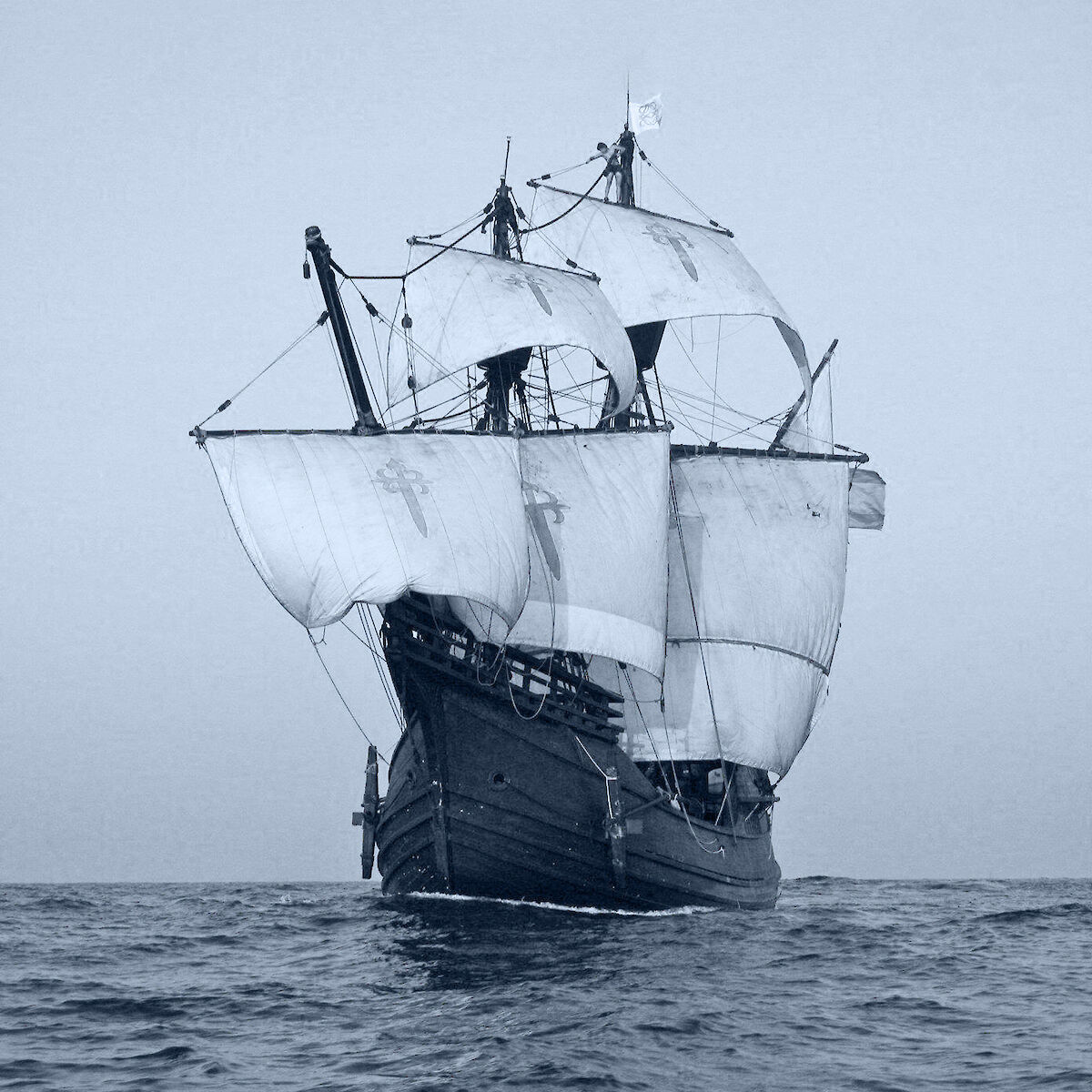 replica of the nao Victoria (photo by ALERTA, El Diario de Cantabria)